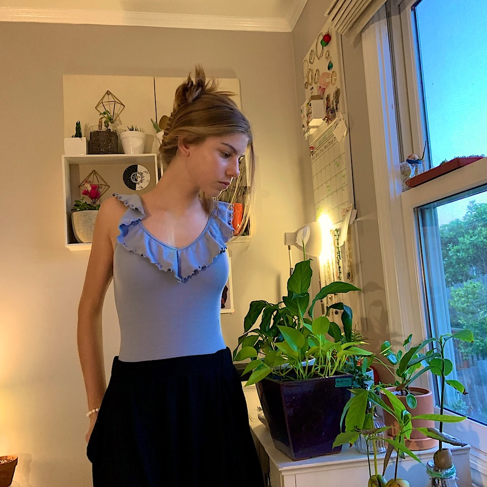 Blue Tank Bodysuit Limited time item!!